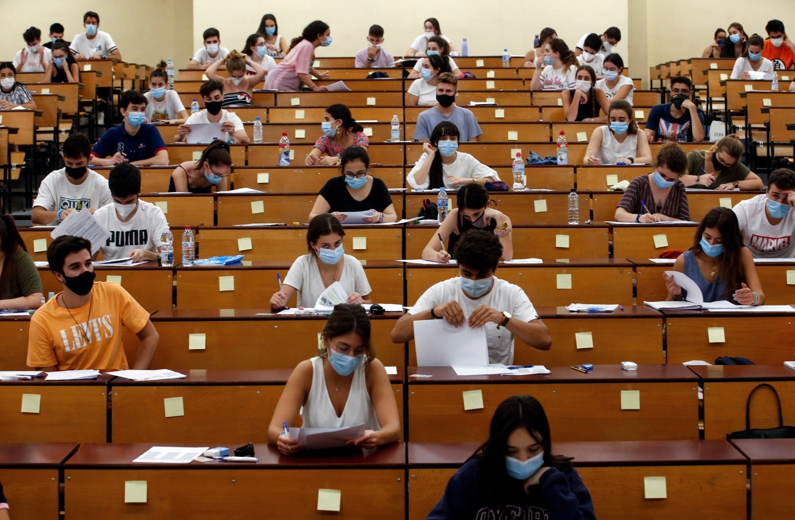 Bajo un exigente protocolo anti-Covid, hoy inician las pruebas para acceder a la universidad 9.100 alumnos, una cifra histórica 