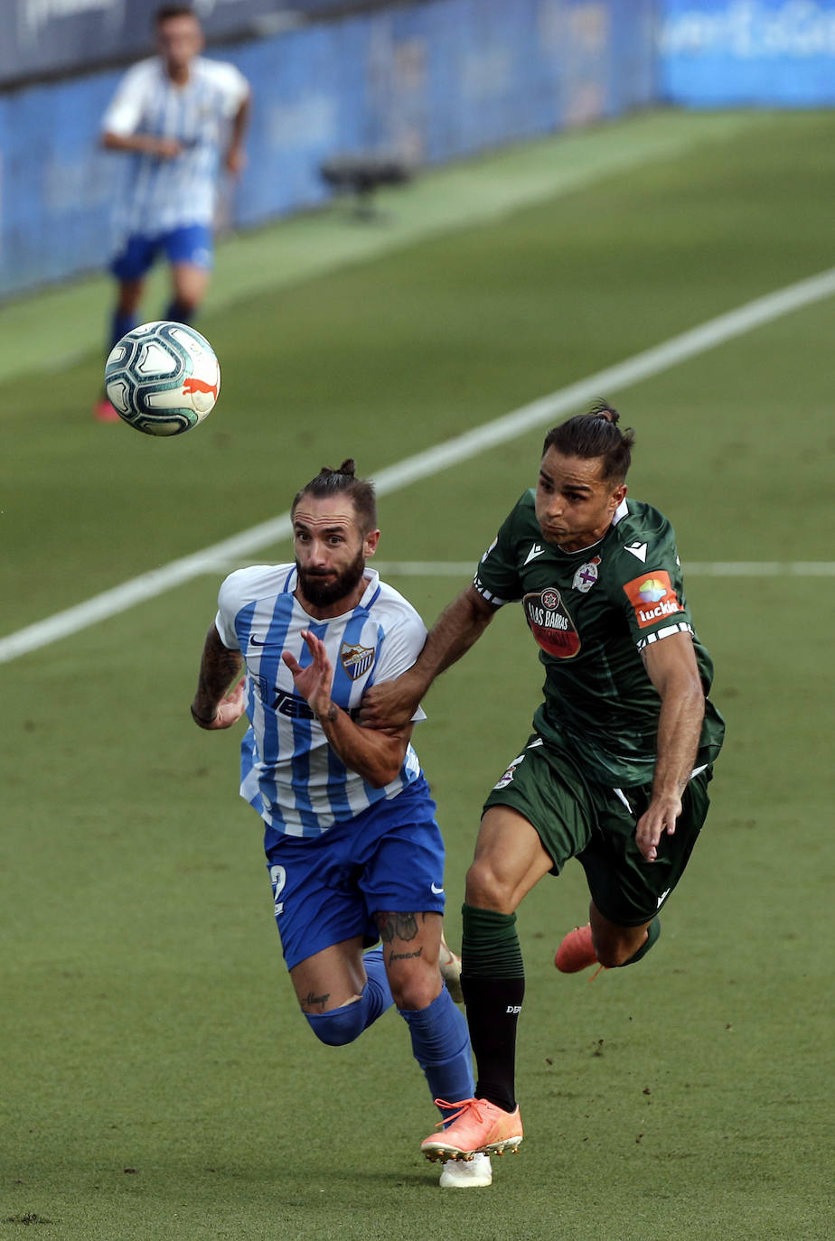 El Málaga logró una valiosa victoria en La Rosaleda