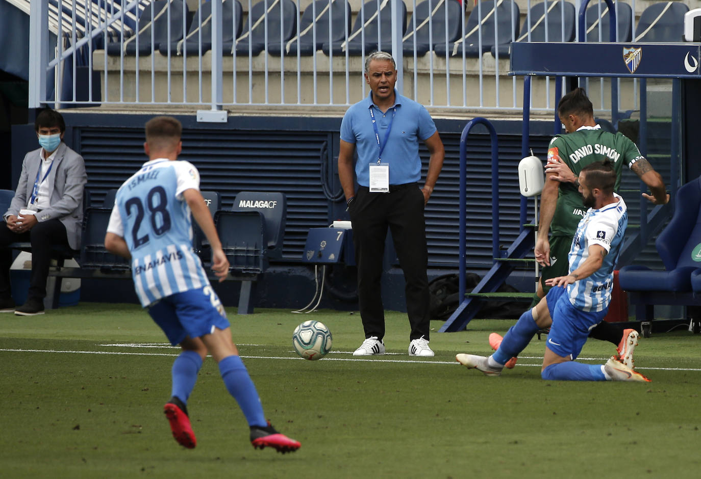 El Málaga logró una valiosa victoria en La Rosaleda