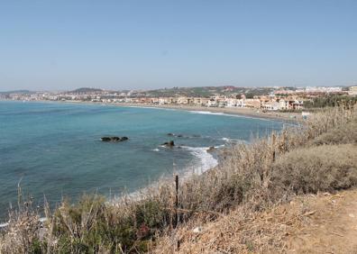 Imagen secundaria 1 - Al fondo la Torre de la Sal. Se puede ver mucha vegetación autóctona por el camino. Vista de la Torre de la Sal.