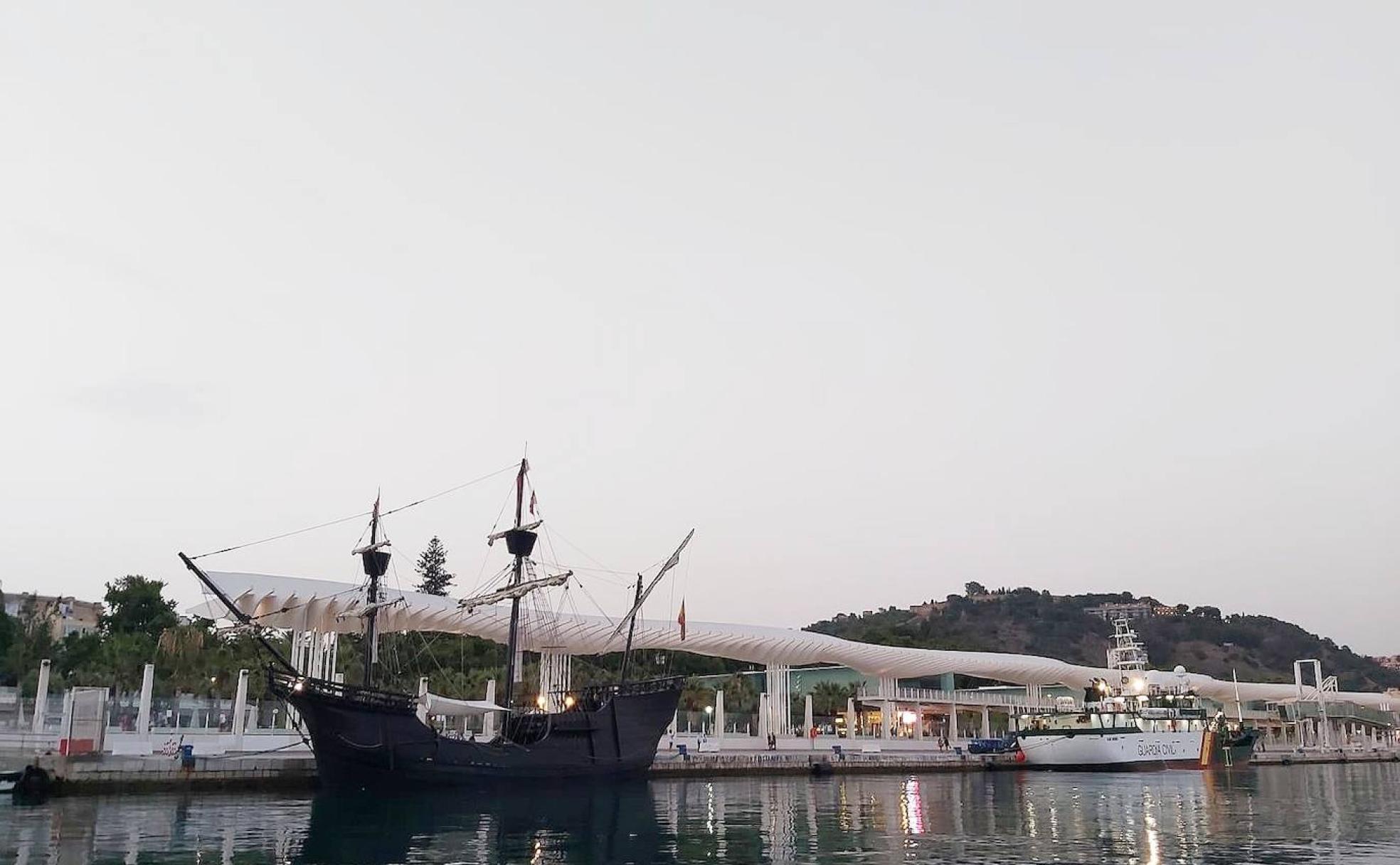 La Nao Victoria, en Málaga 