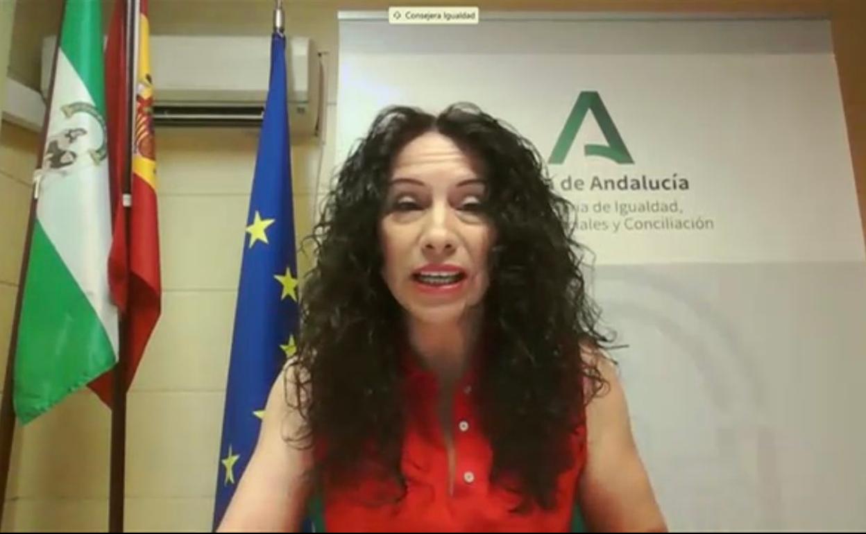 La consejera de Igualdad, Rocío Ruiz
