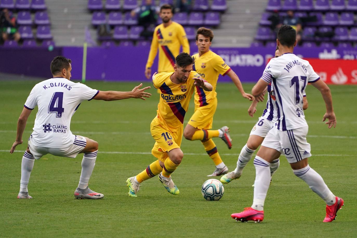 Fotos: Las mejores imágenes del Valladolid-Barcelona