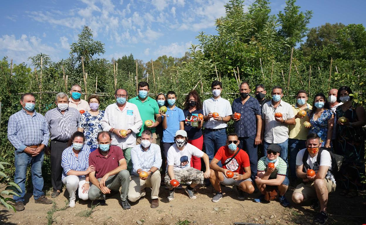 La finca de la familia García Díaz, situada en Coín, acogió el encuentro. 