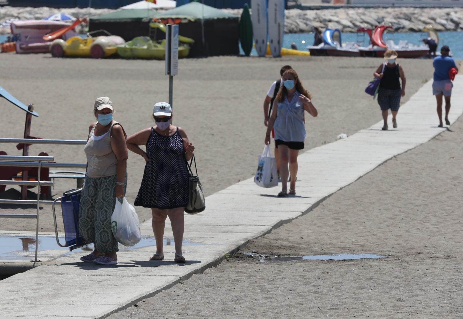 Por lo general, un cumplimiento de la normal con algo más de relajación en las playass