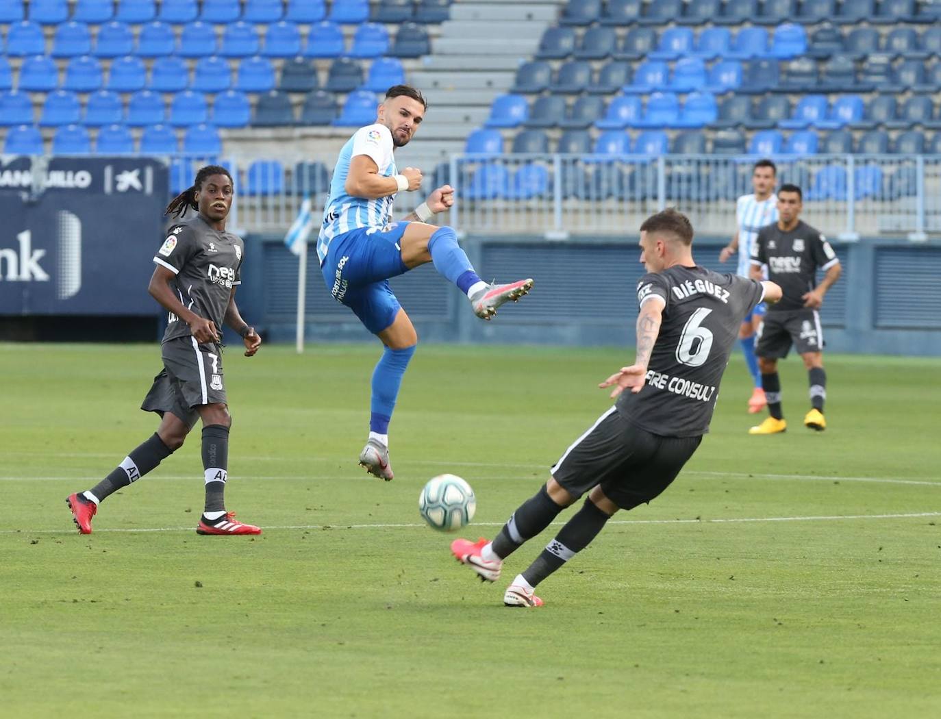 El equipo de Pellicer recibió al Alcorcón en la penúltima jornada. 
