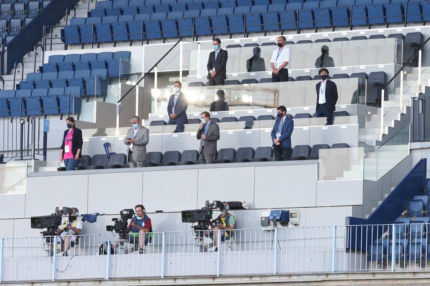 El equipo de Pellicer recibió al Alcorcón en la penúltima jornada. 