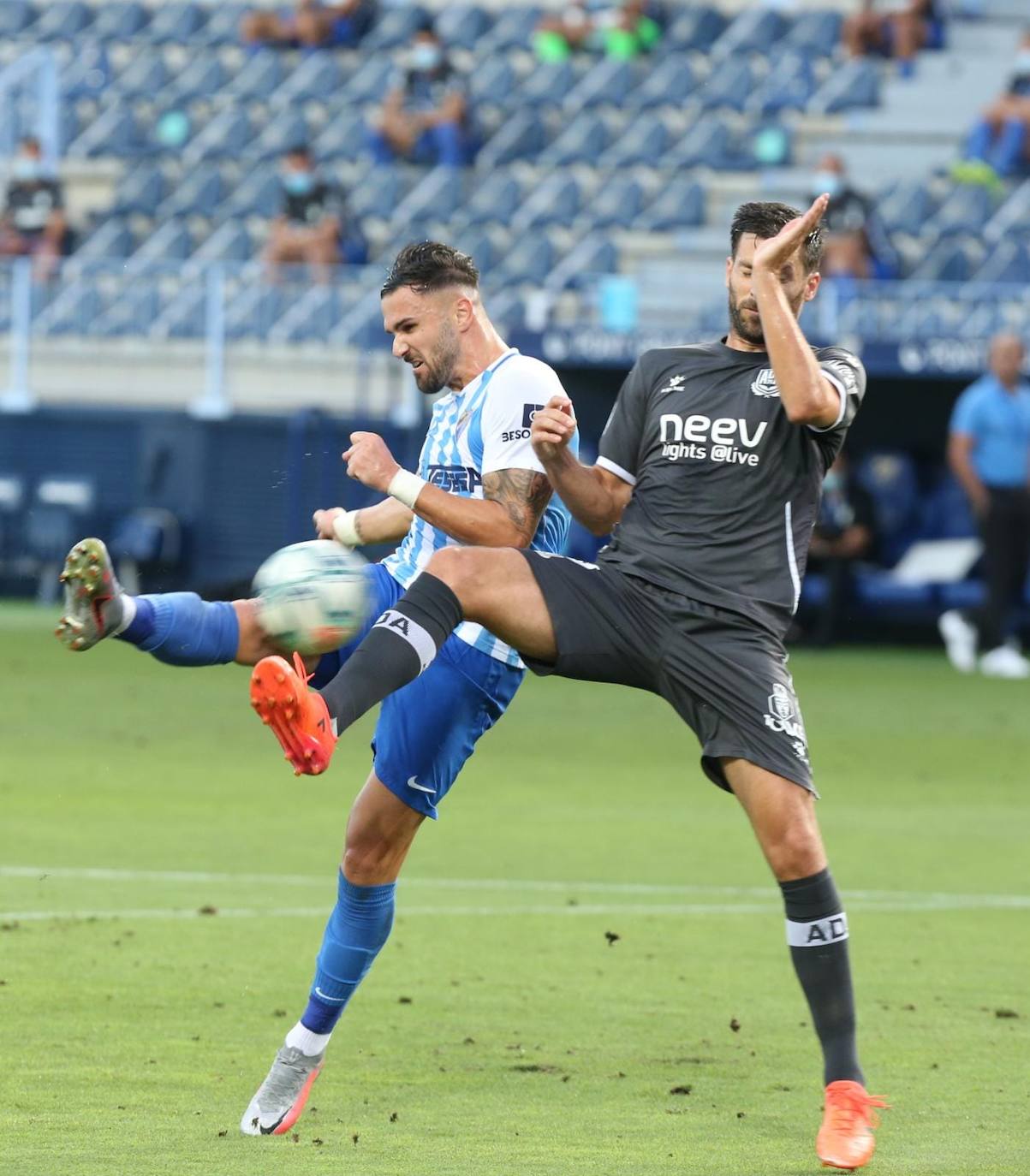 El equipo de Pellicer recibió al Alcorcón en la penúltima jornada. 