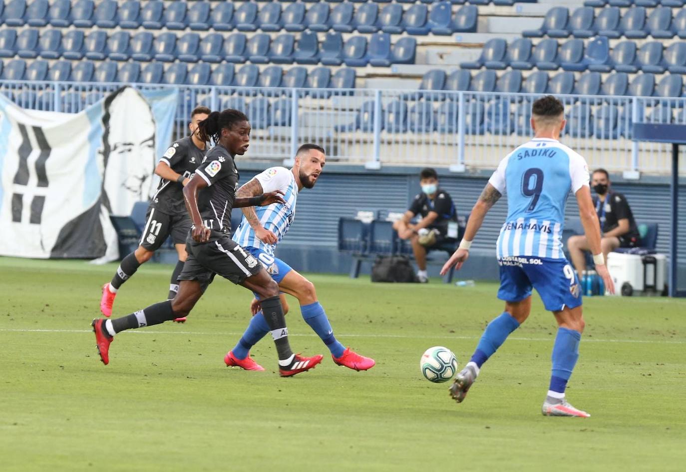 El equipo de Pellicer recibió al Alcorcón en la penúltima jornada. 