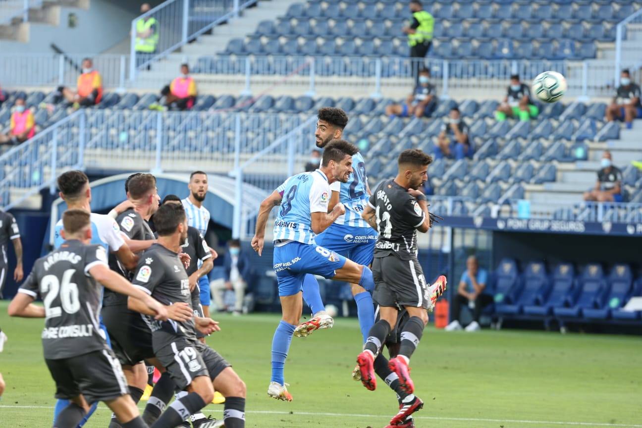 El equipo de Pellicer recibió al Alcorcón en la penúltima jornada. 