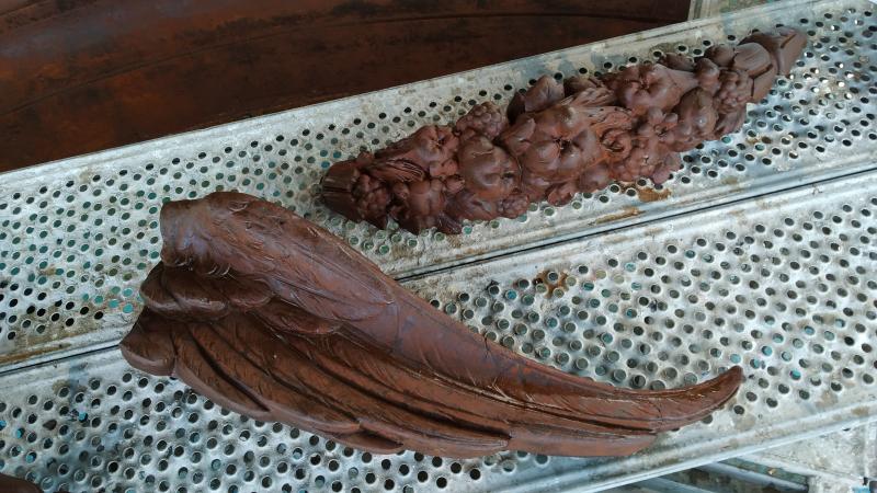 El Ayuntamiento saca lustre a una de las fuentes más emblemáticas de Málaga, fundida en el siglo XIX en Francia y que antes estuvo en las hoy plazas de la Constitución y de la Marina