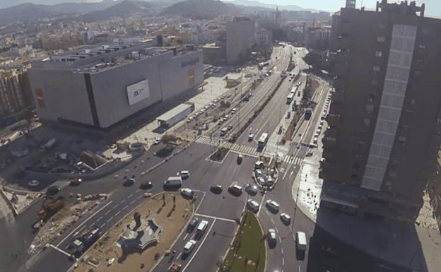 Time-lapse de las obras de la avenida de Andalucía: de sus comienzos a la actualidad