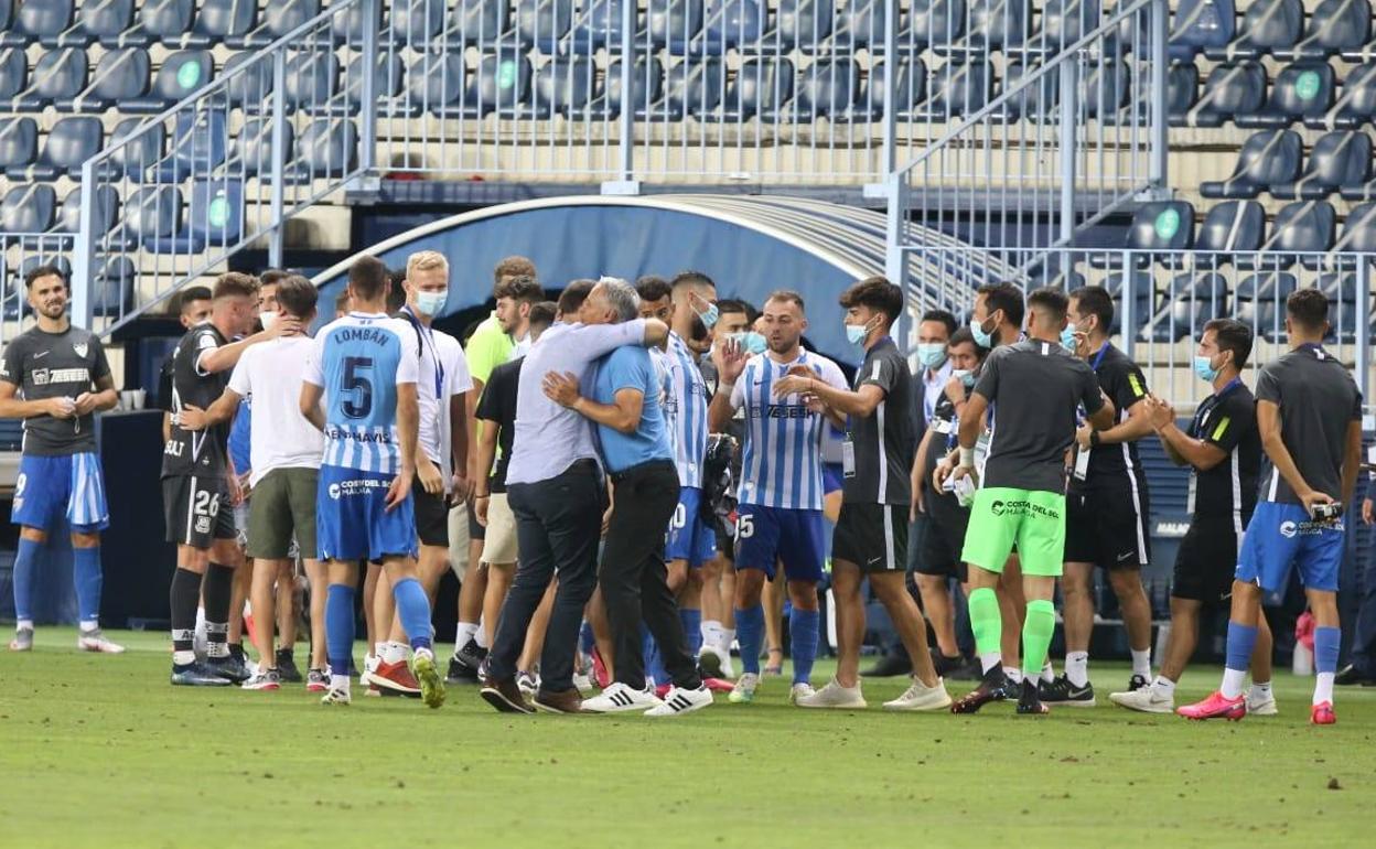 Jugadores, técnicos y colaboradores de la plantilla