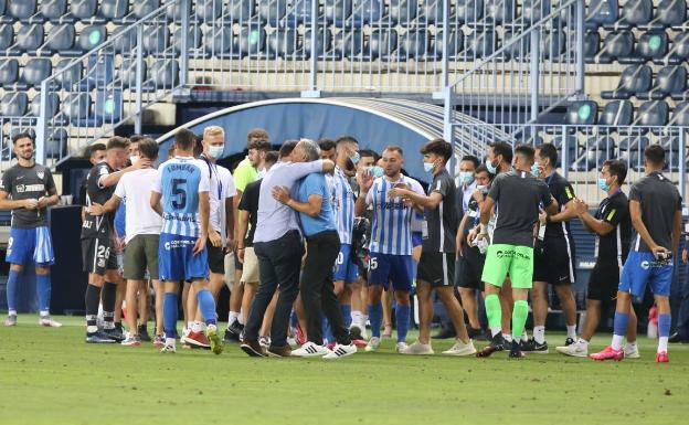 El Málaga, ante el partido que cierra un ciclo histórico