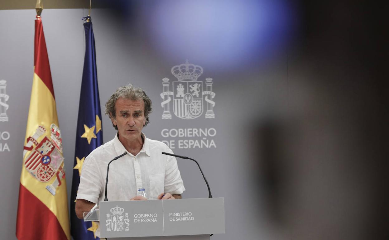 Fernando Simón, director del Centro de Coordinación de Alertas y Emergencias Sanitarias. 