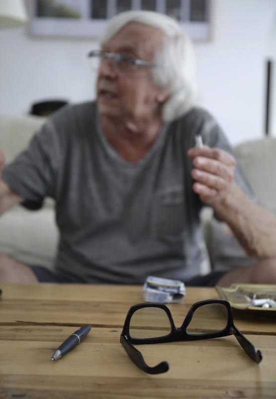 El artista que va camino de los 82 años, estrenará una muestra en la Casa Gerald Brenan. 