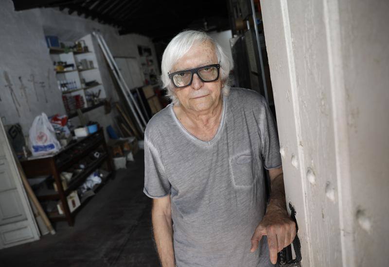 El artista que va camino de los 82 años, estrenará una muestra en la Casa Gerald Brenan. 