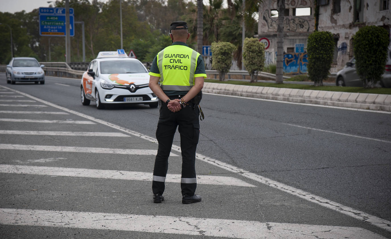 La furgoneta de Tráfico que caza infracciones graves en Málaga