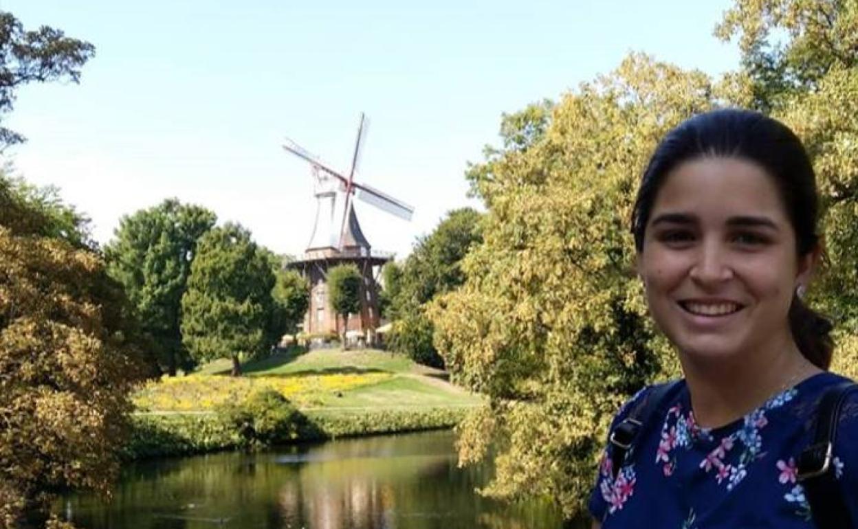 La malagueña Carmen Santos, en Bremen.