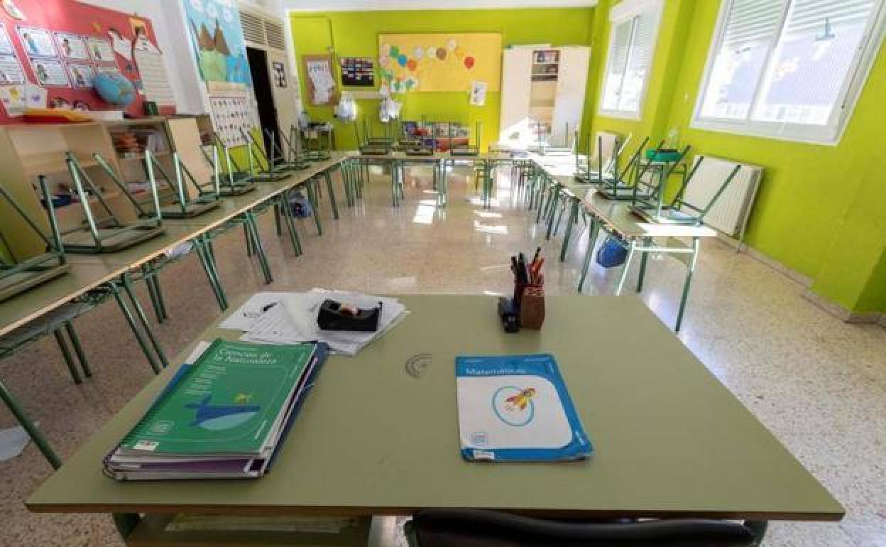 Los alumnos de Primaria e Infantil serían los que seguirían el curso de manera presencial si hubiera que priorizar por la pandemia