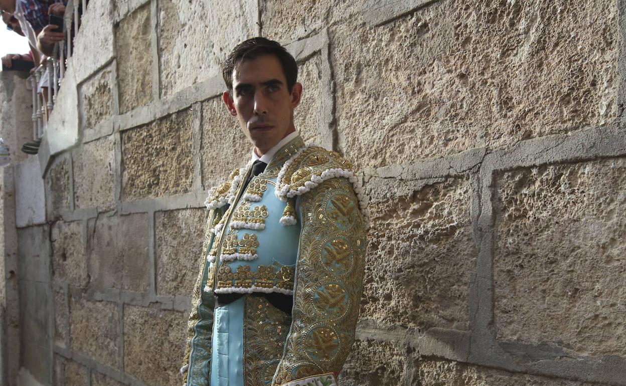 Fortes, en el patio de cuadrillas de La Malagueta en la feria de 2018.