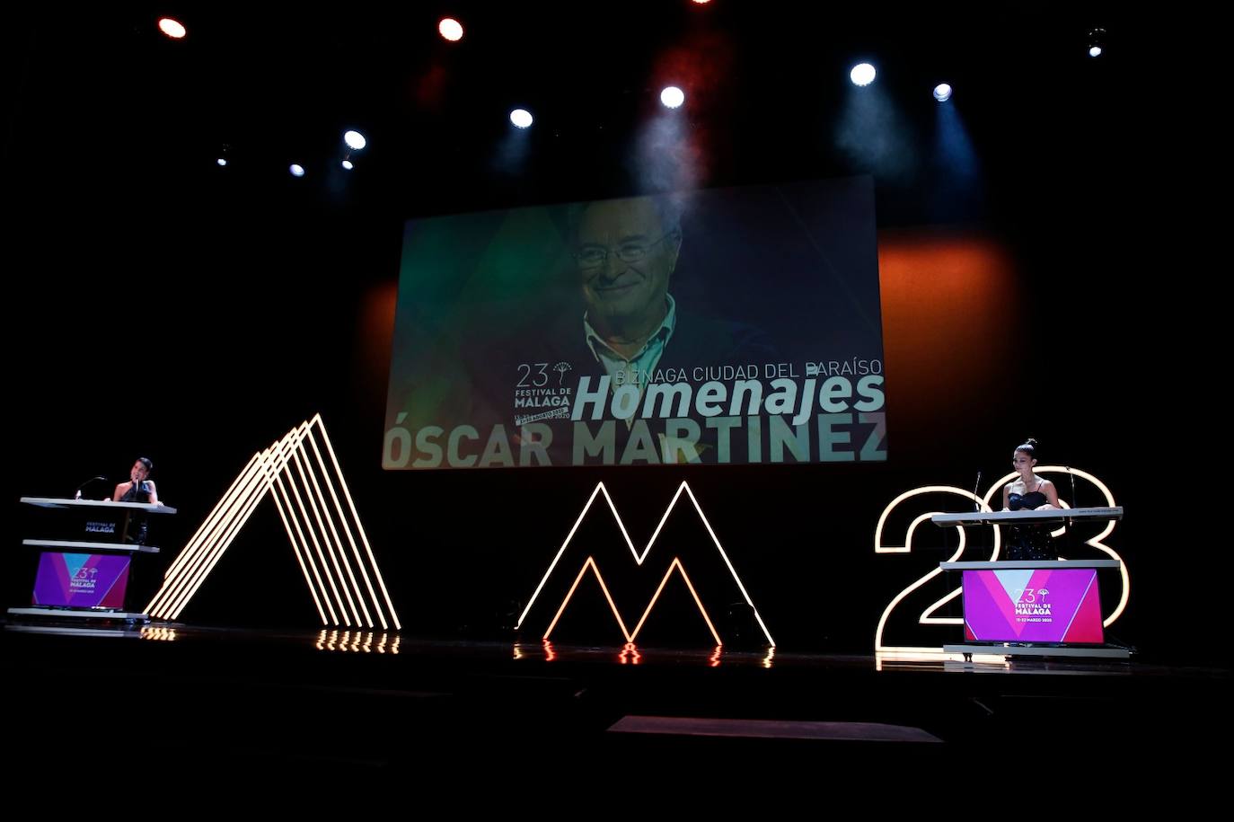 Gala de inauguración en el Teatro Cervantes