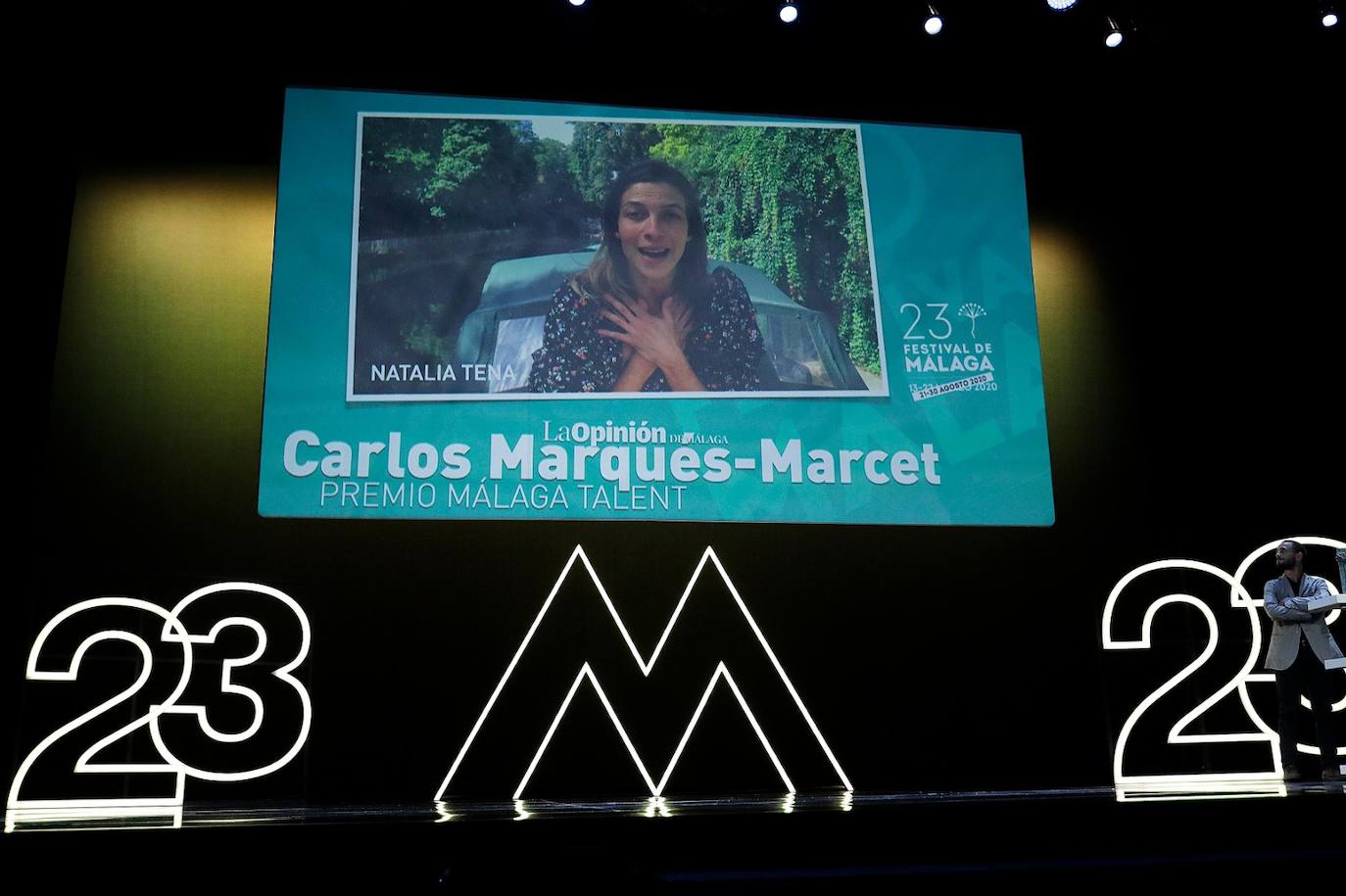 Gala de entrega del premio Málaga Talent a Carlos Marqués-Marcet