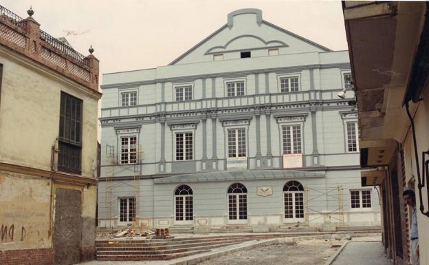Teatro Cervantes en 1986.