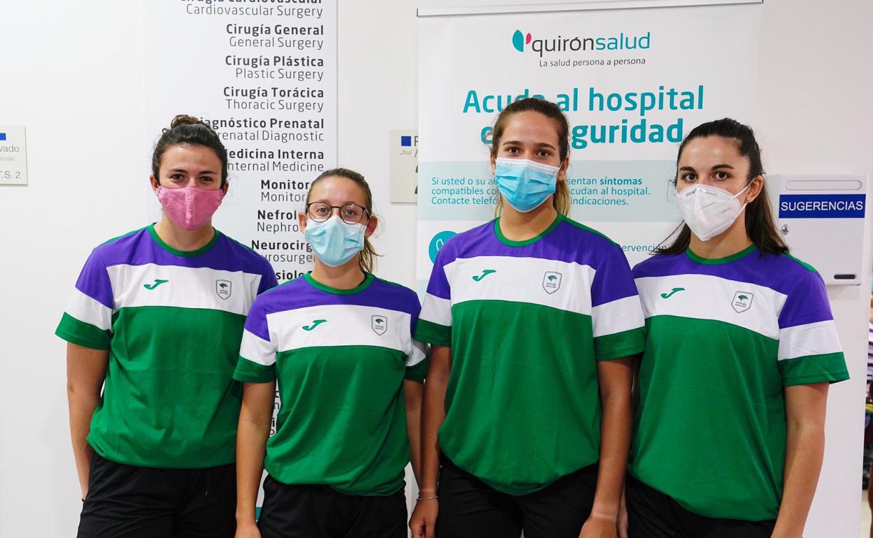 Torreblanca, Ortega, Arcos y Jiménez, en el Hospital Quirónsalud. 