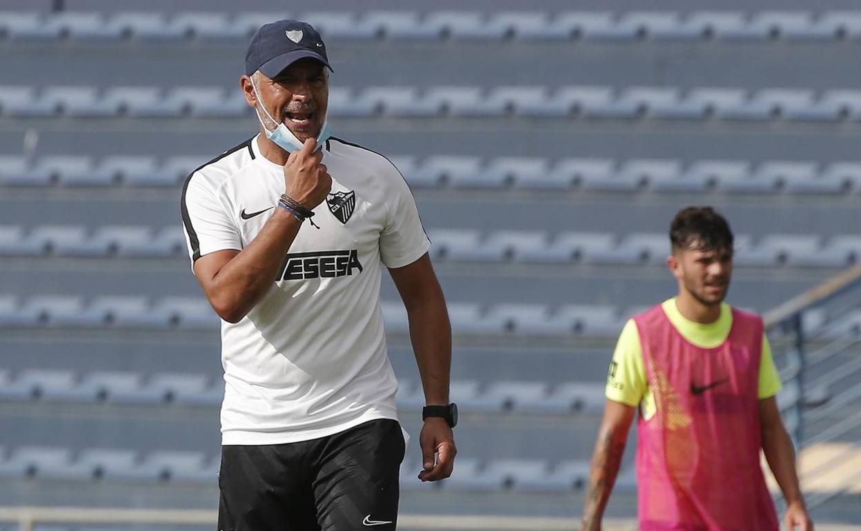 Pellicer, durante el entrenamiento matinal de ayer. 