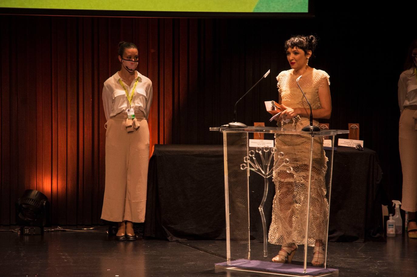 Entrega de premios de la categoría de cortometrajes en el Museo Picasso