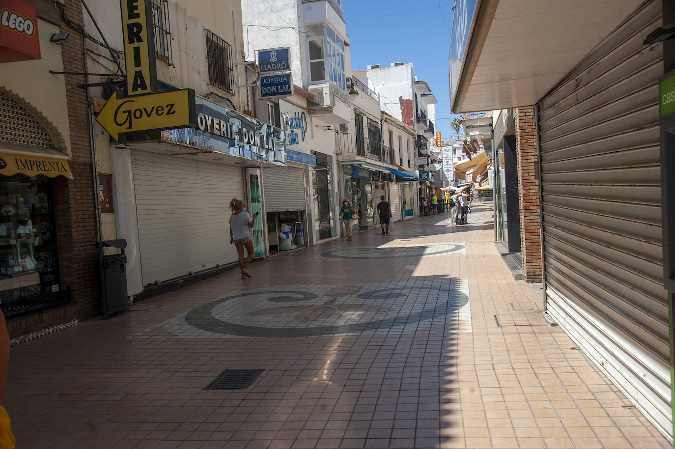 Los efectos de la pandemia se han dejado notar en los establecimientos de la Costa del Sol 