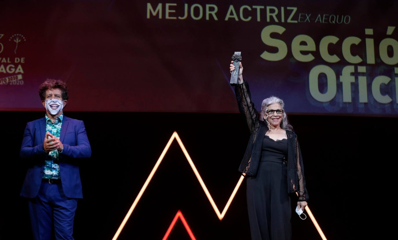 Gala de entrega de los galardones del Festival de Málaga 