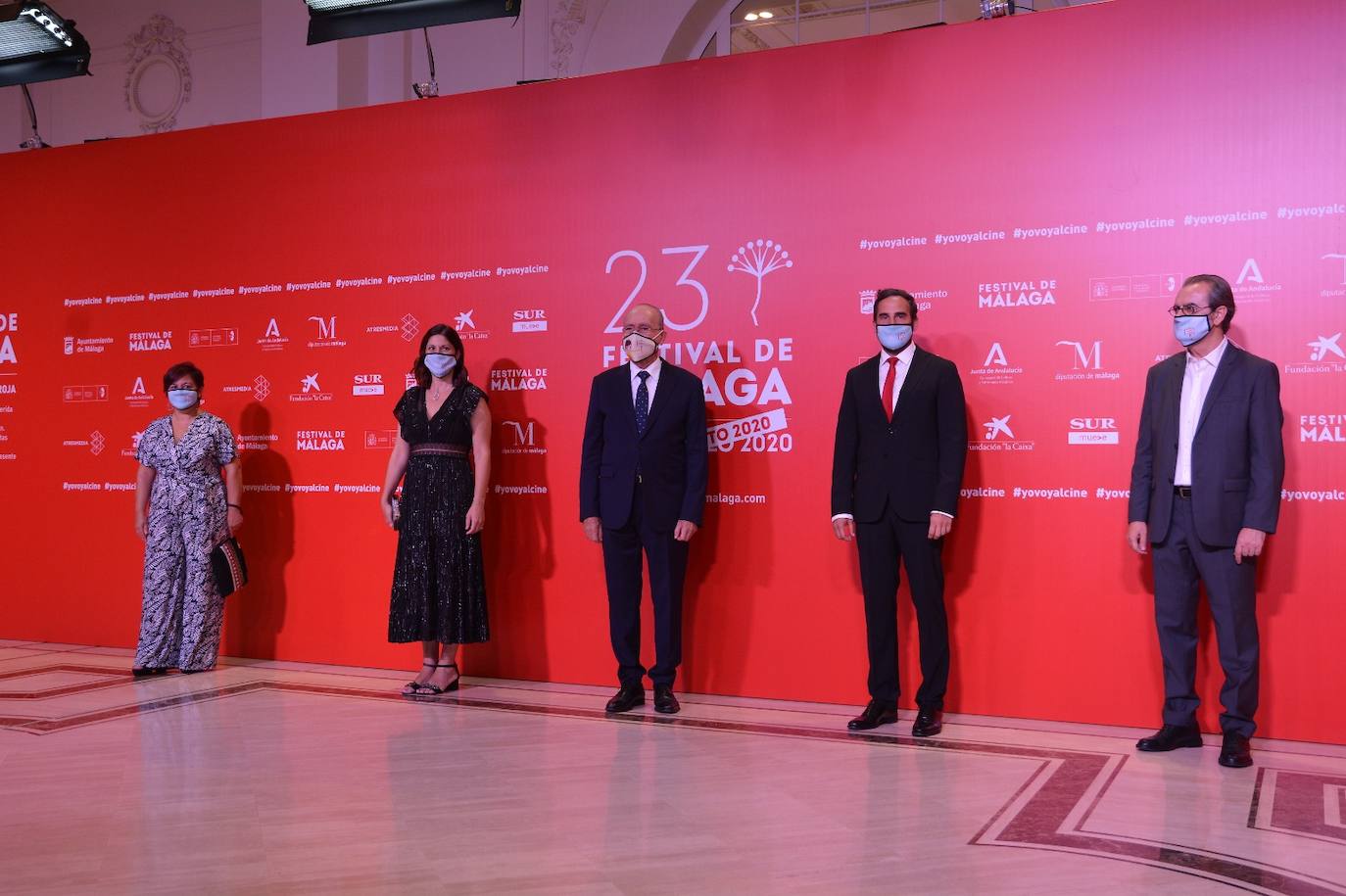 Último 'photocall' de la 23 edición del Festival de Málaga 