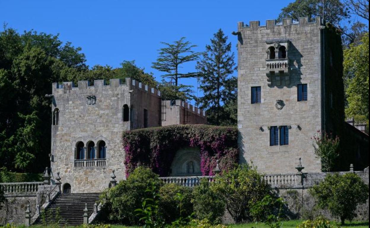 Fachada del Pazo de Meirás.