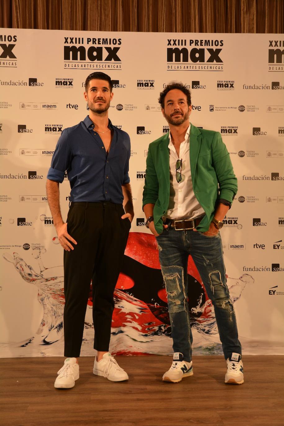 Un momento del photocall previo a la gala 