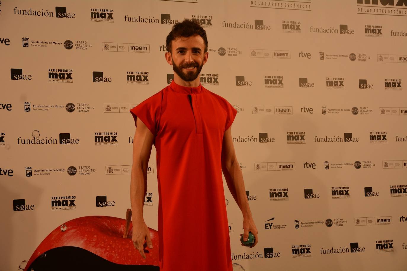 Un momento del photocall previo a la gala 