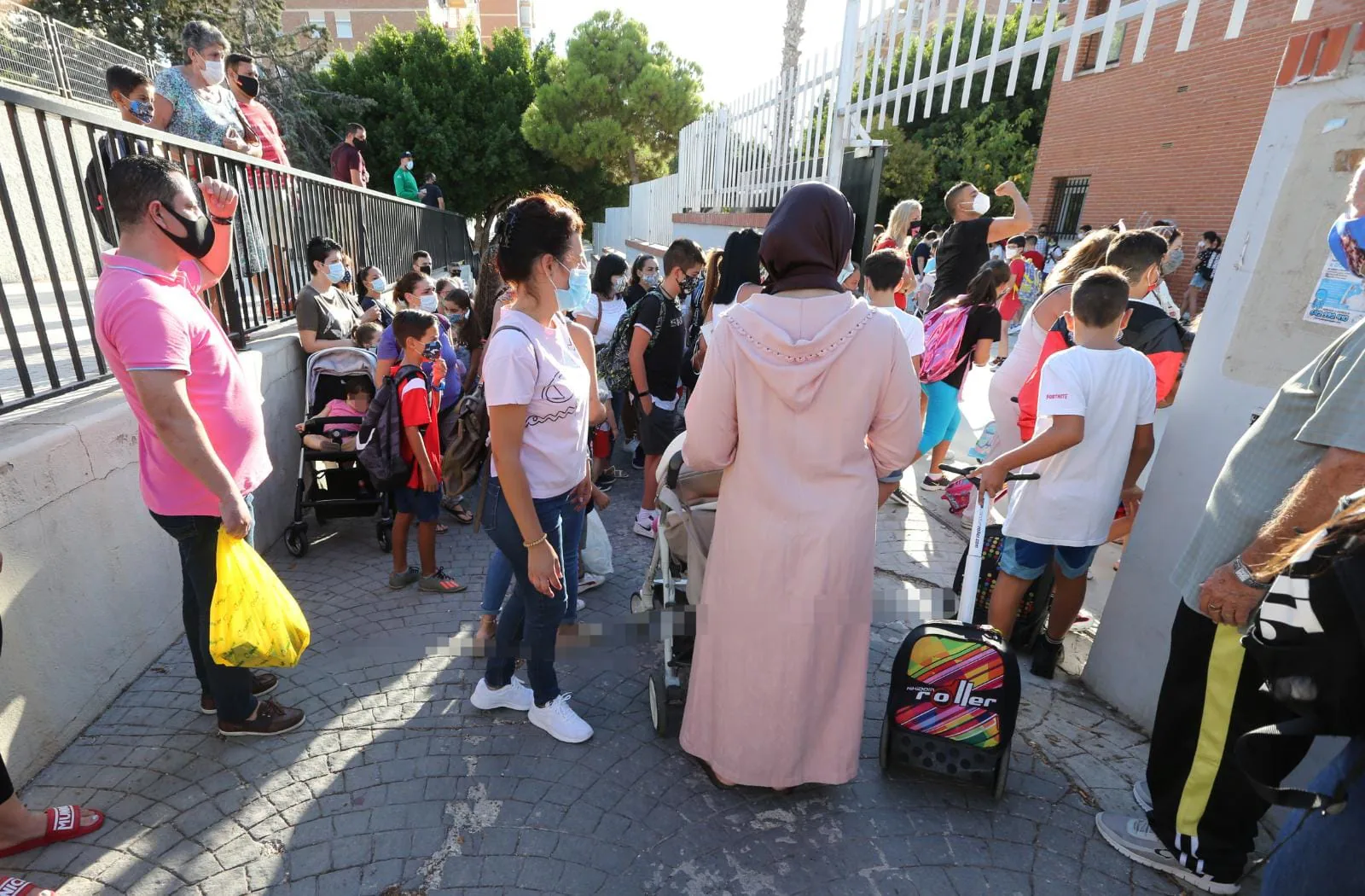 Fotos: Una vuelta al cole en Málaga marcada la incertidumbre de la pandemia