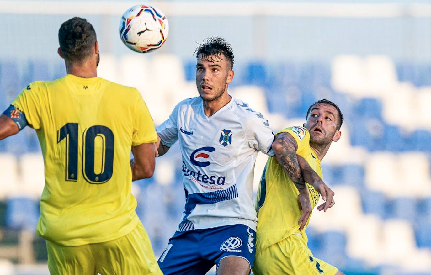 Álex Bermejo, uno de los jugadores con más proyección del Tenerife.