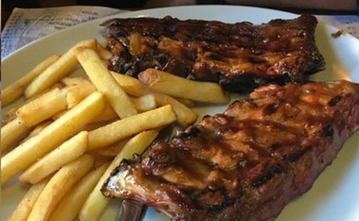 «El costillar de La Casita de la Loma»