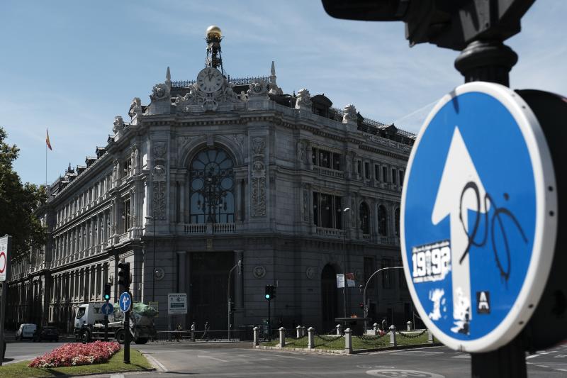 Sede del Banco de España, en la calle de Alcalá de Madrid 