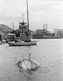 Imagen secundaria 2 - Choque del buque 'Campo Grande'. Paseo Marítico. Embarcación hundida