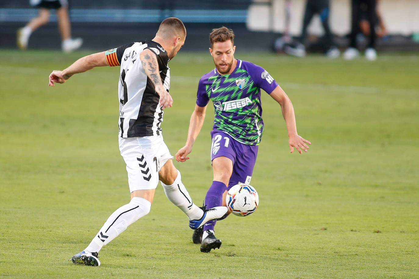 El Málaga logra su primer triunfo de la temporada. 