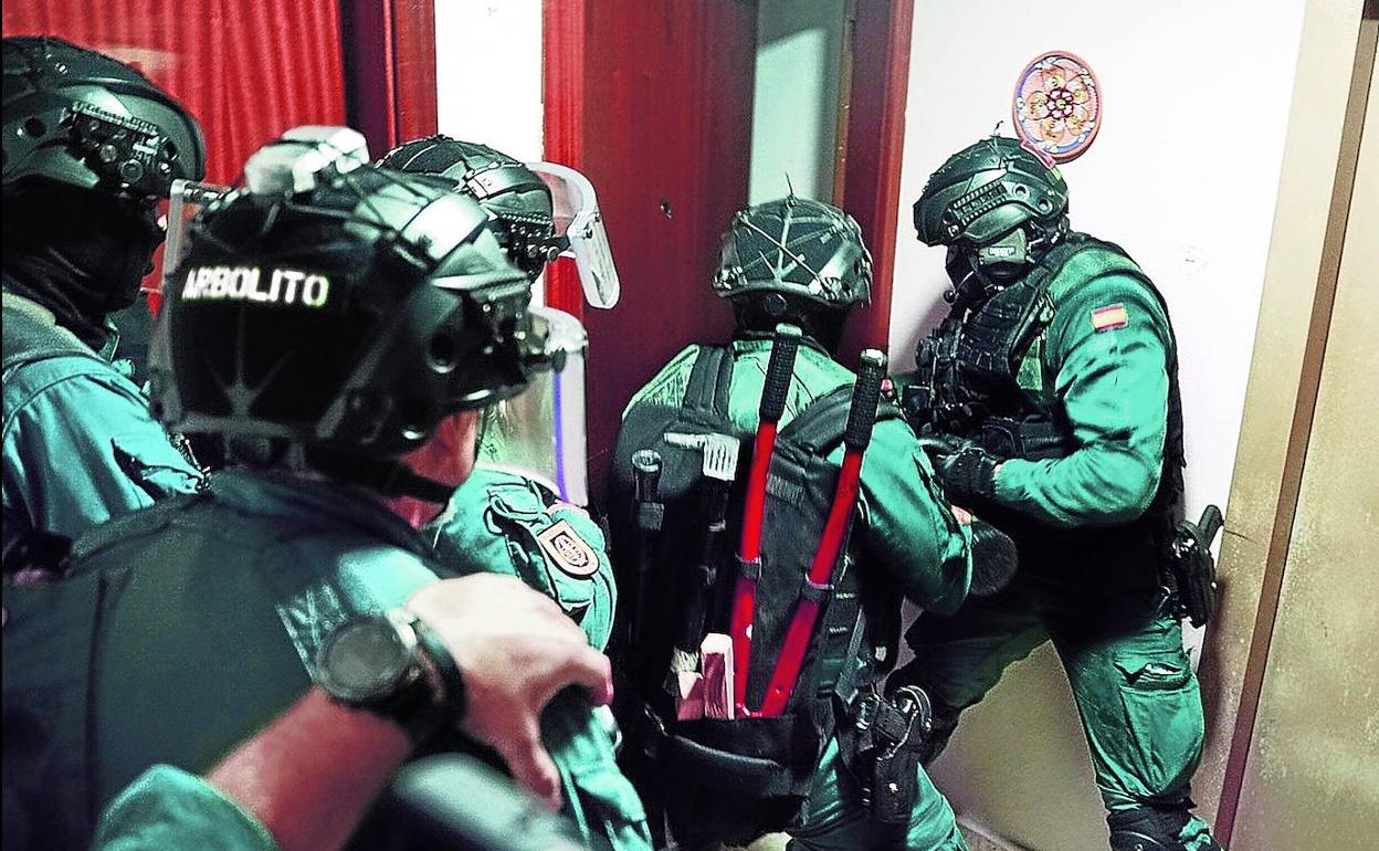 En el interior de un golpe al narcotráfico en el Campo de Gibraltar