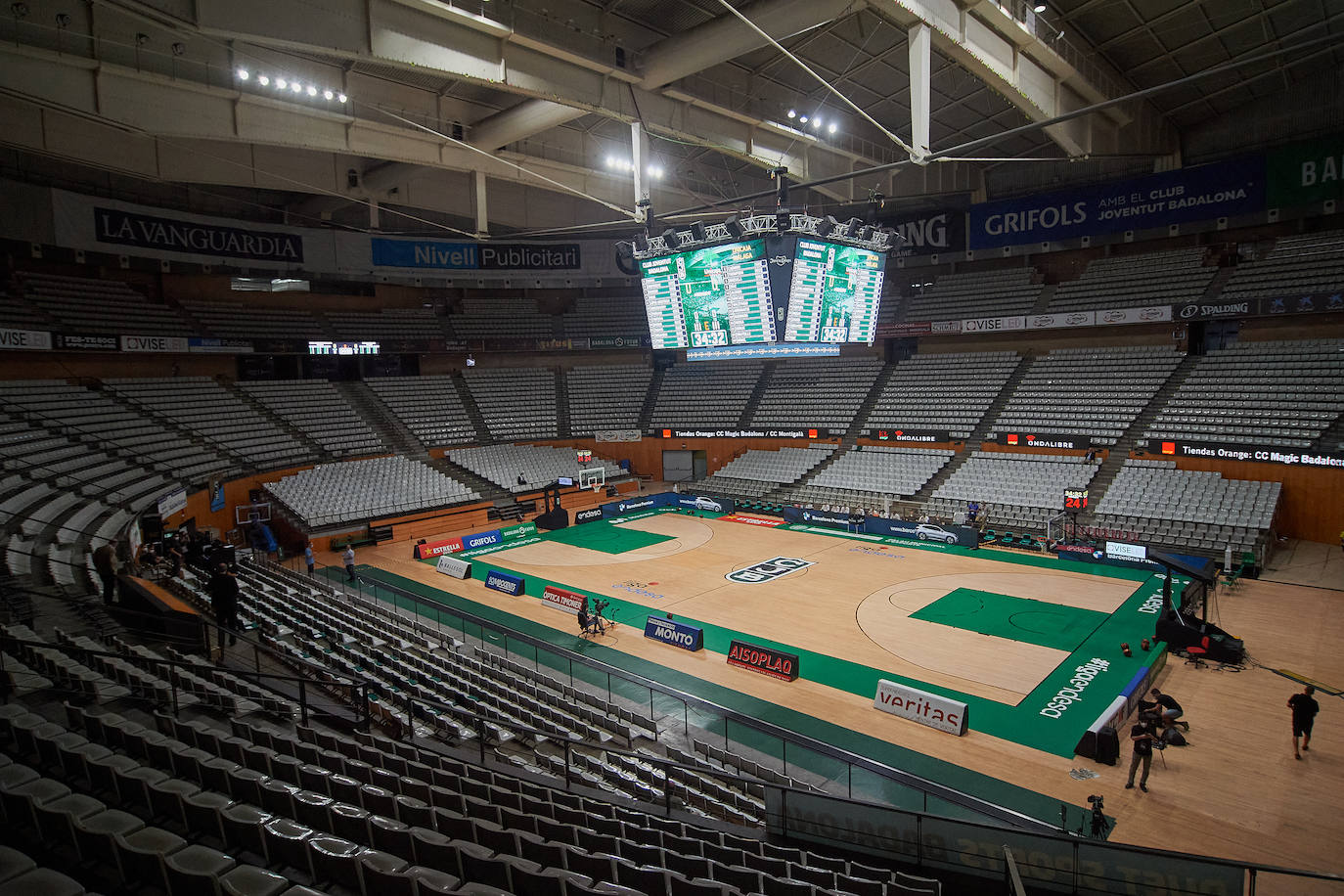 Fotos: Las imágenes del Joventut-Unicaja