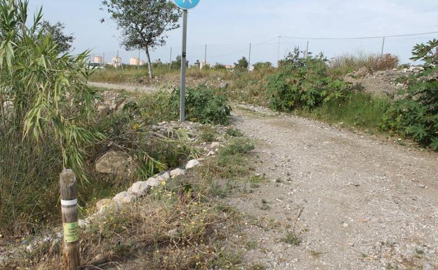 Hito situado en el último tramo de la ruta