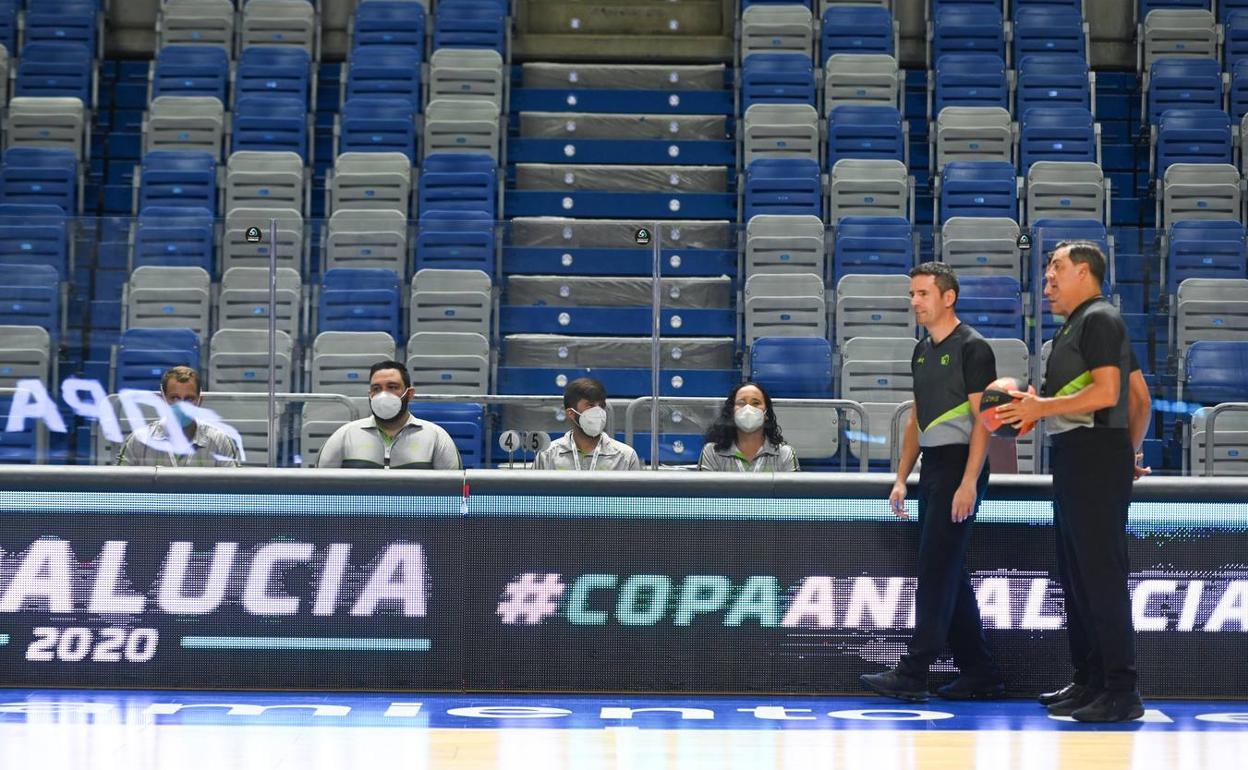 Imagen del Palacio de los Deportes durante la Copa de Andalucía. 