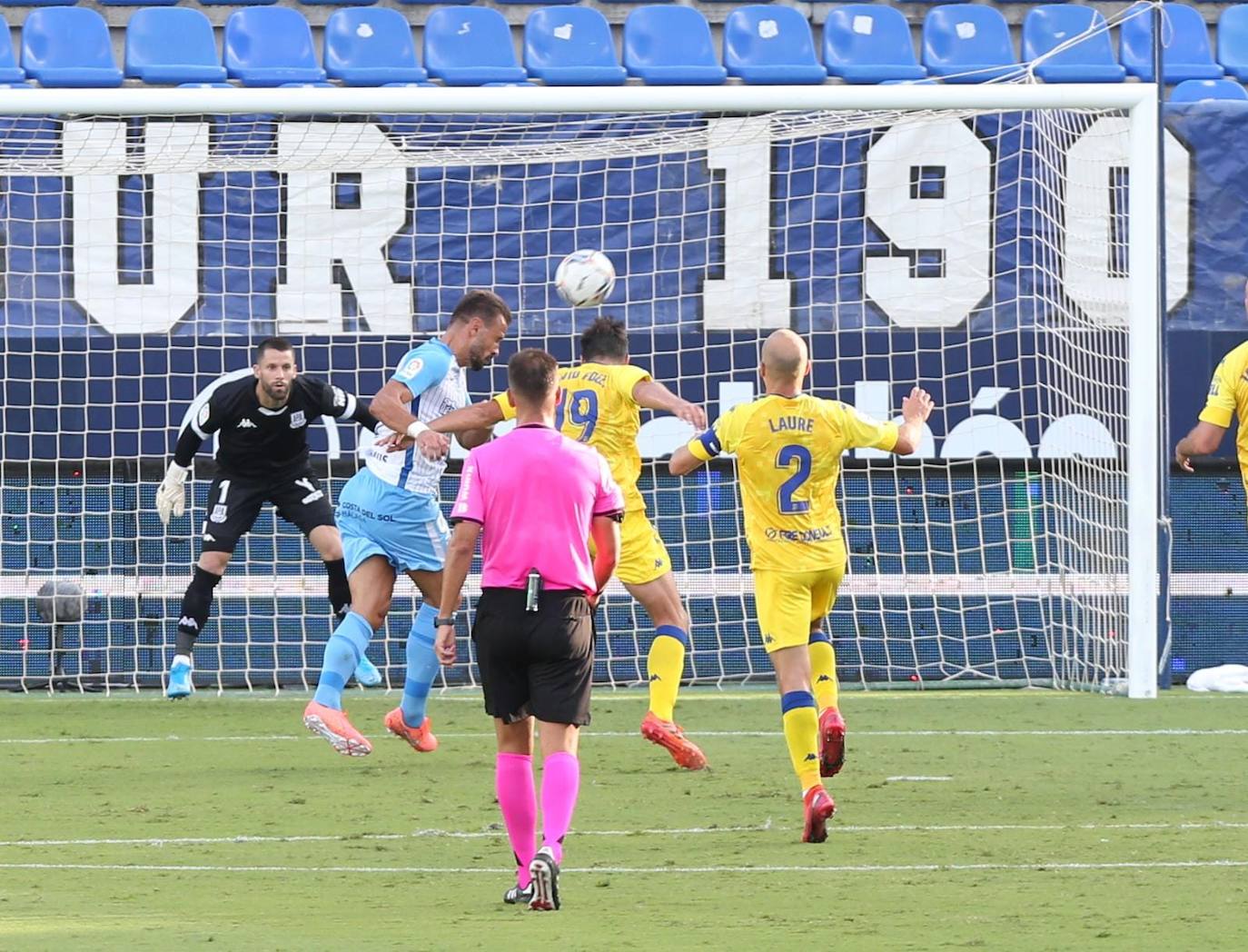 El Málaga sumó su segunda victoria consecutiva