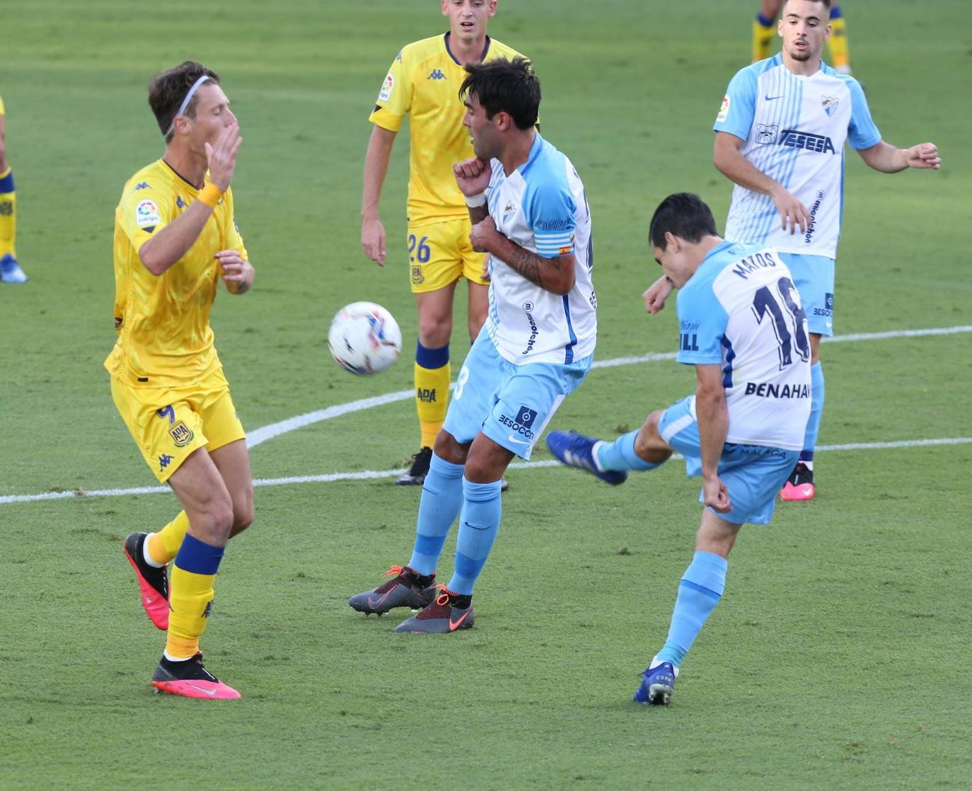 El Málaga sumó su segunda victoria consecutiva