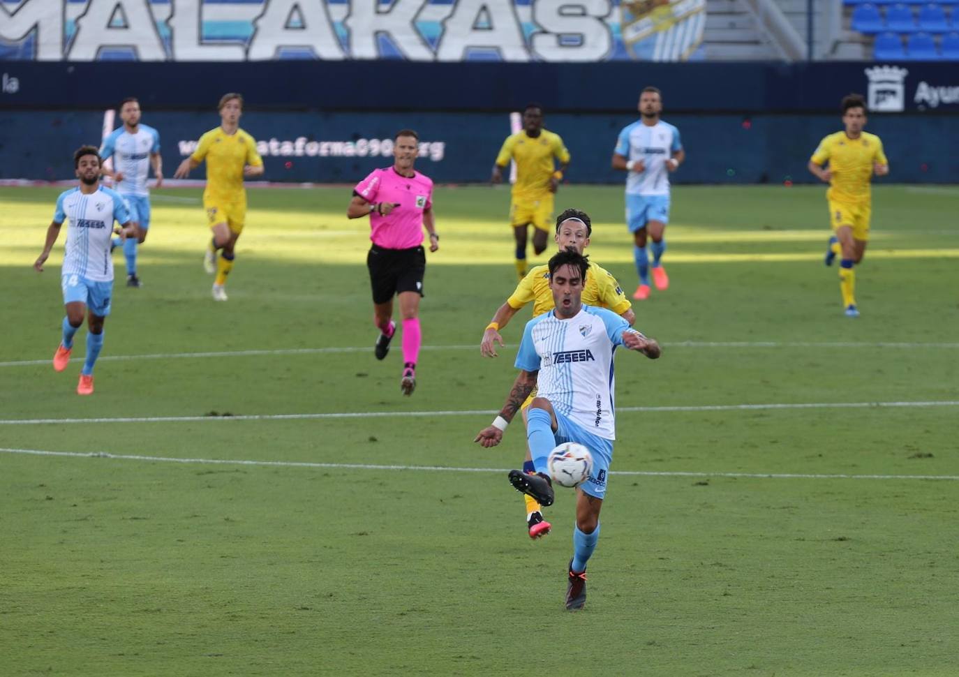 El Málaga sumó su segunda victoria consecutiva